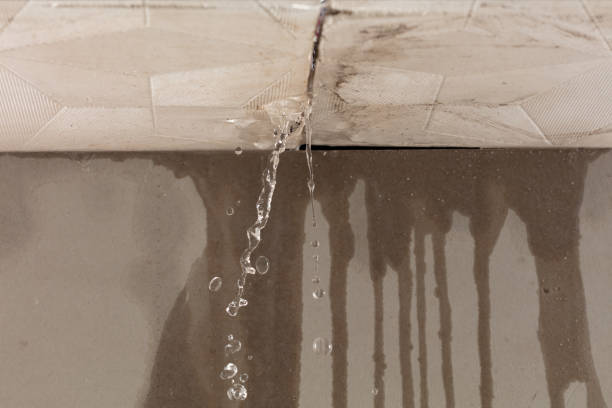 Professional Burst Pipe Cleanup technician working in Batesville, TX